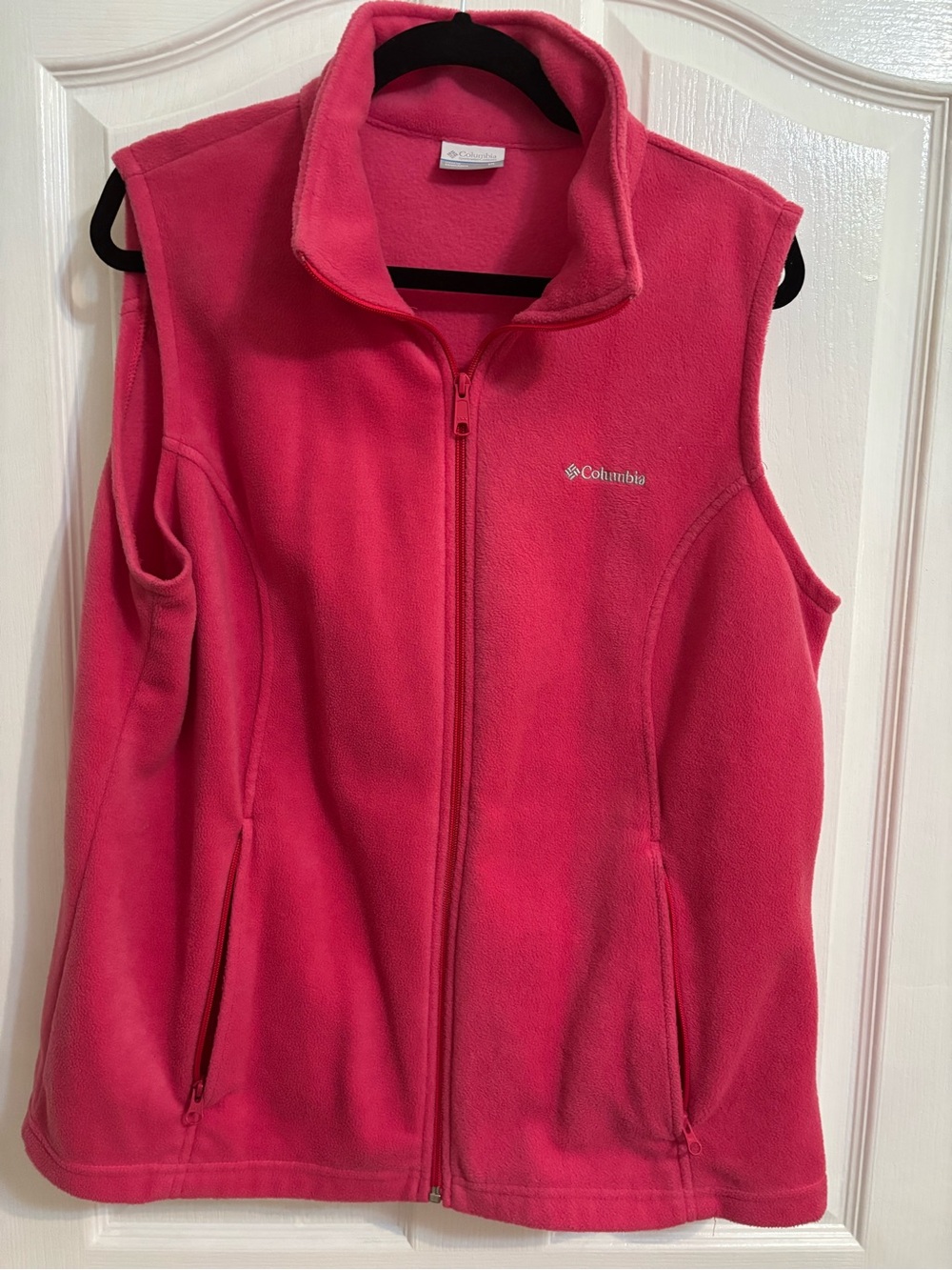 Columbia Women's Sleeveless Fleece Vest - Hot Pink